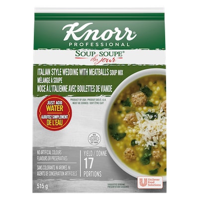 Knorr® Professional Soup Du Jour Italian Wedding 515g 4 pack - 