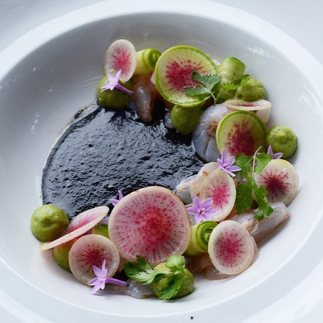 Aguachile noir du chef Sheyla Alvarado Aguachile noir du chef Sheyla Alvarado